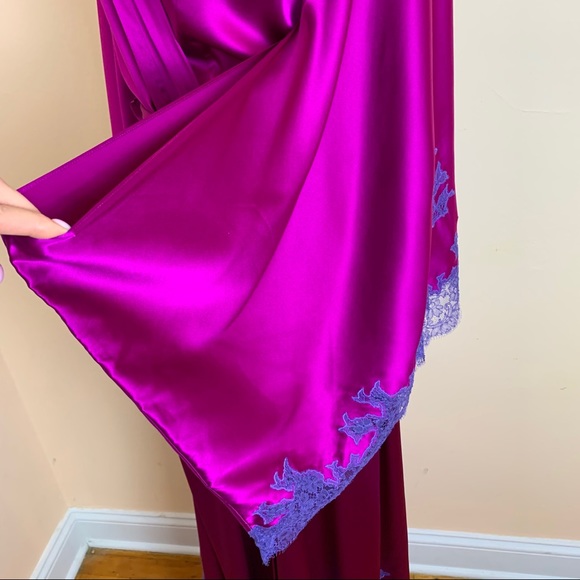 New! Rare AGENT PROVOCATEUR Elizabelle Silk Gown - Picture 12 of 16